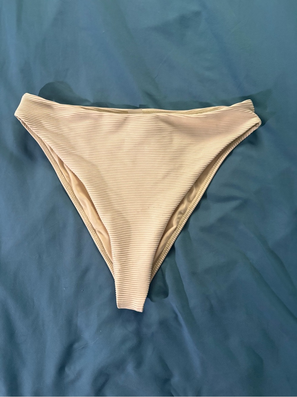Full Tilt Cream Swim Bottom
